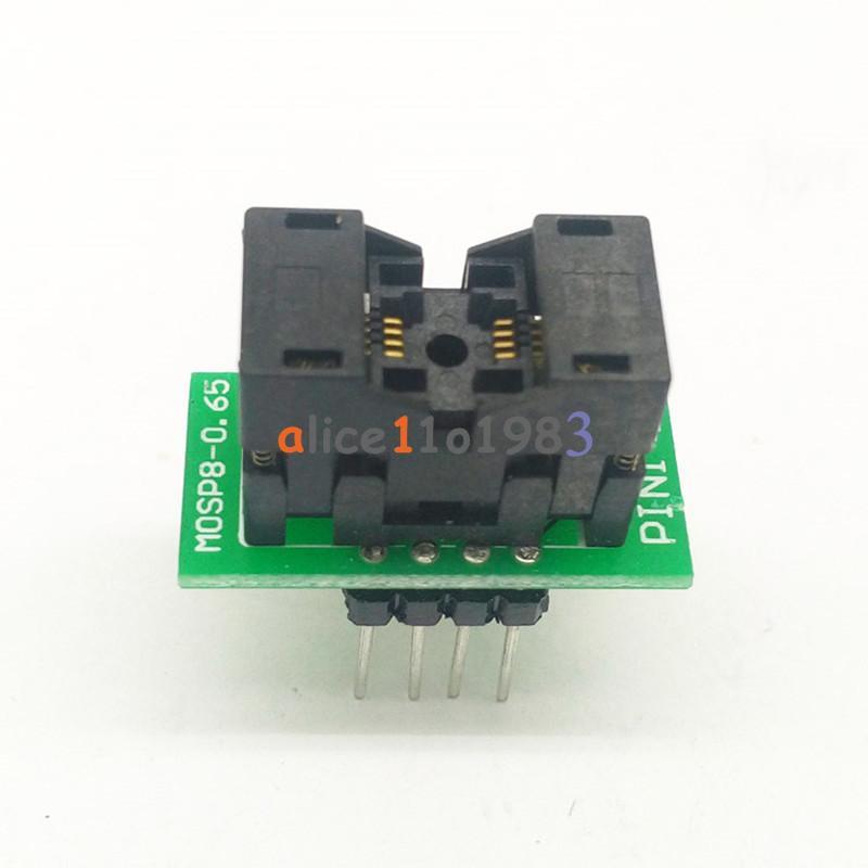 MSOP8 To DIP8 MCU Test IC Socket Programmer Adapter Socket