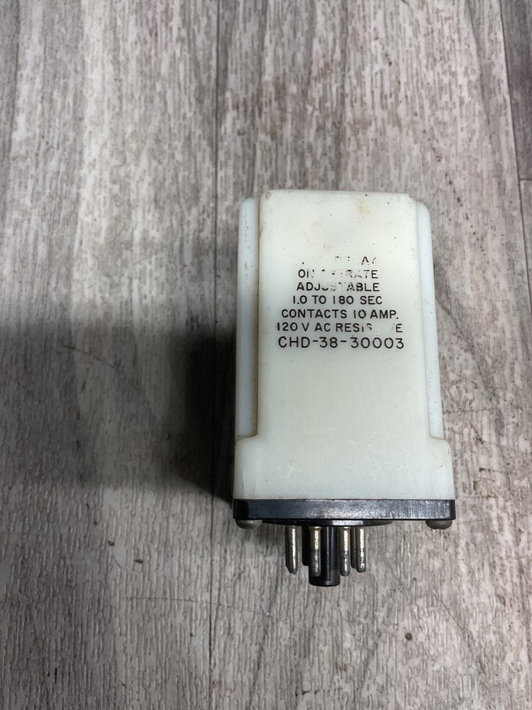 Tyco Electronic CHD-38-30003 Used Time Delay Relay (Adjustable) #4217A20