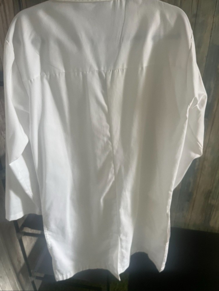 NEW Men's Lab Coat - White Size S