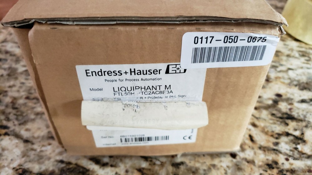 ENDRESS HAUSER FTL50H-PTC2AC8E3A LIQUIPHANT M LEVEL LIMIT SWITCH