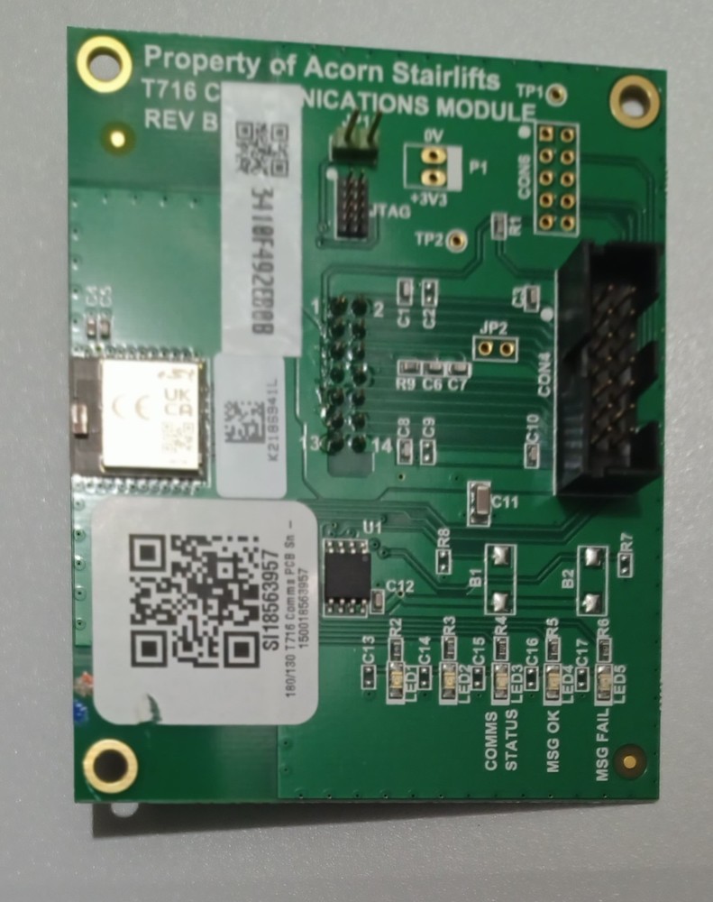 Acorn 180/130 T716 Communication Module PCB Board
