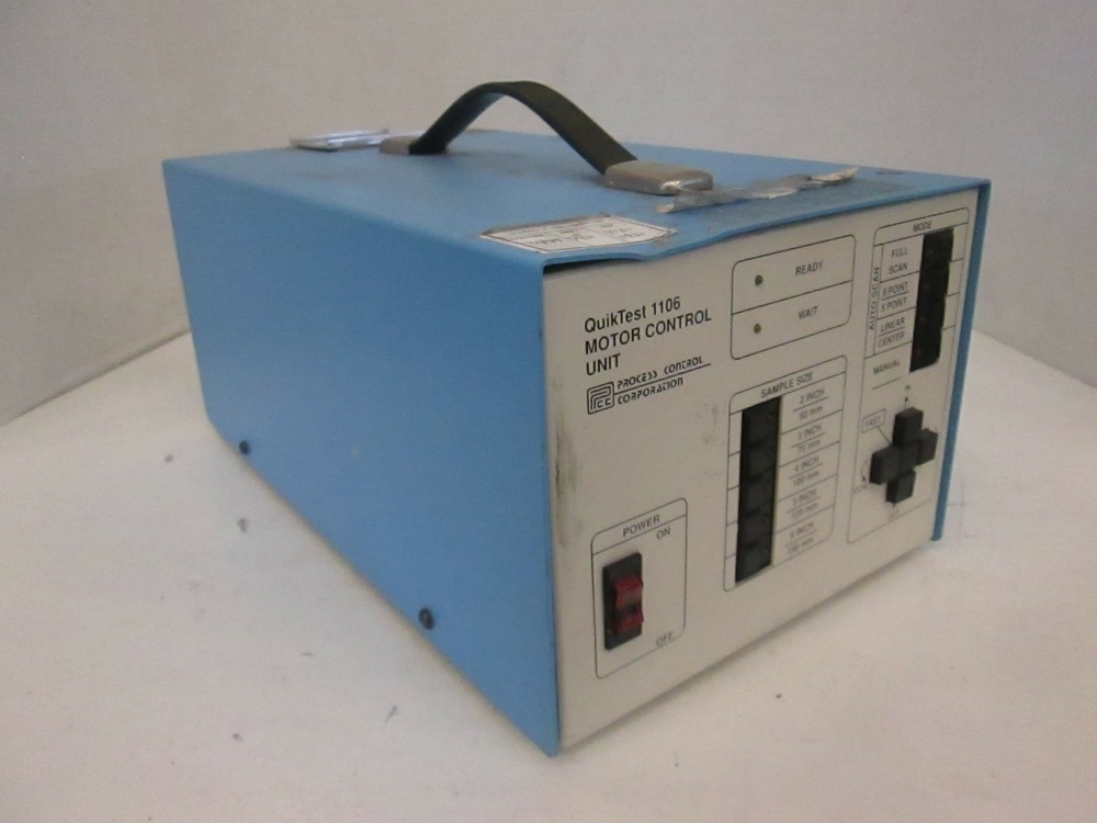 Process Control Corp., QuikTest 1106 Motor Control Unit, 1106, Used