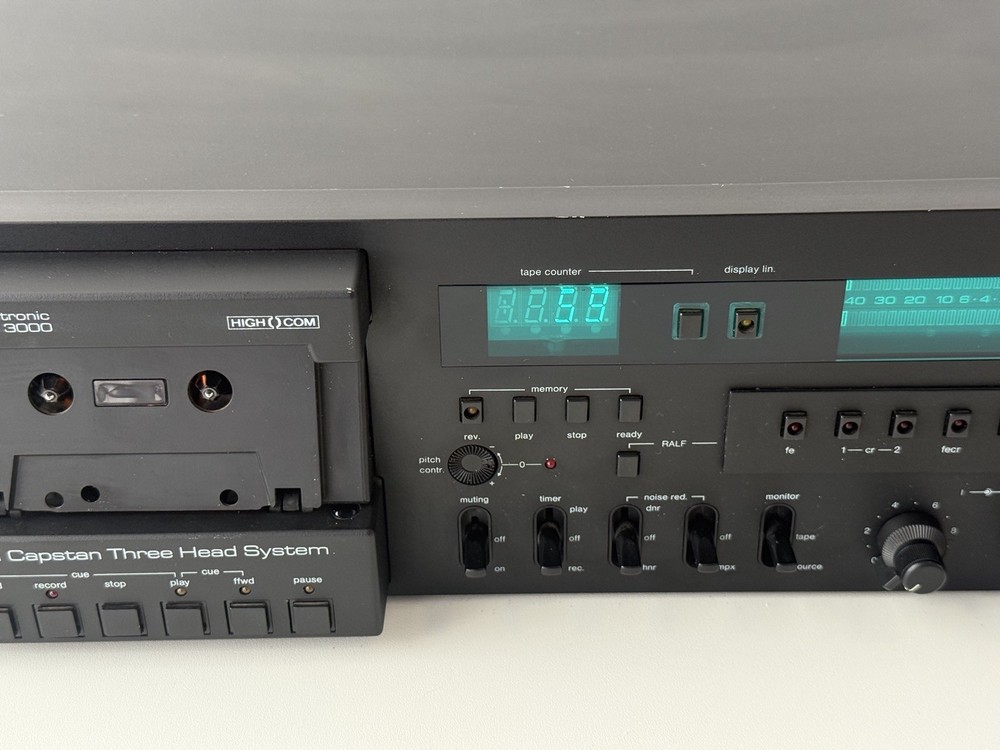 ASC AS 3000 Tape Deck / Cassette Deck (Needs Service / Defective)