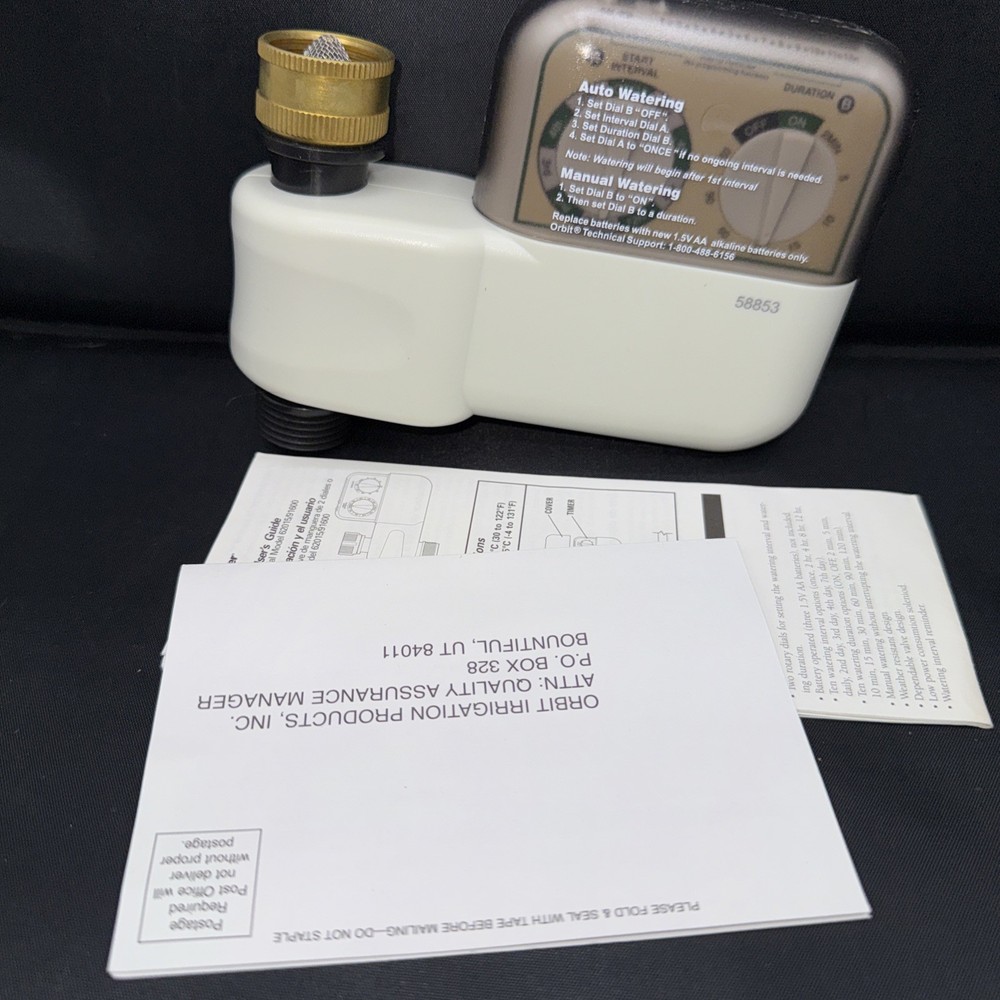 Better Homes Easy Dial Electronic WATERING TIMER