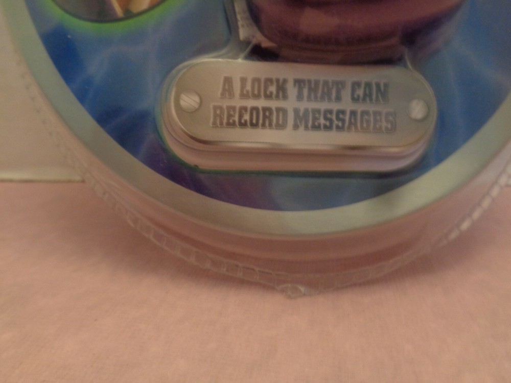 CYBER DIGITAL LOCKER RECORDER LOCK THAT CAN RECORD MESSAGES SECURE LOCK