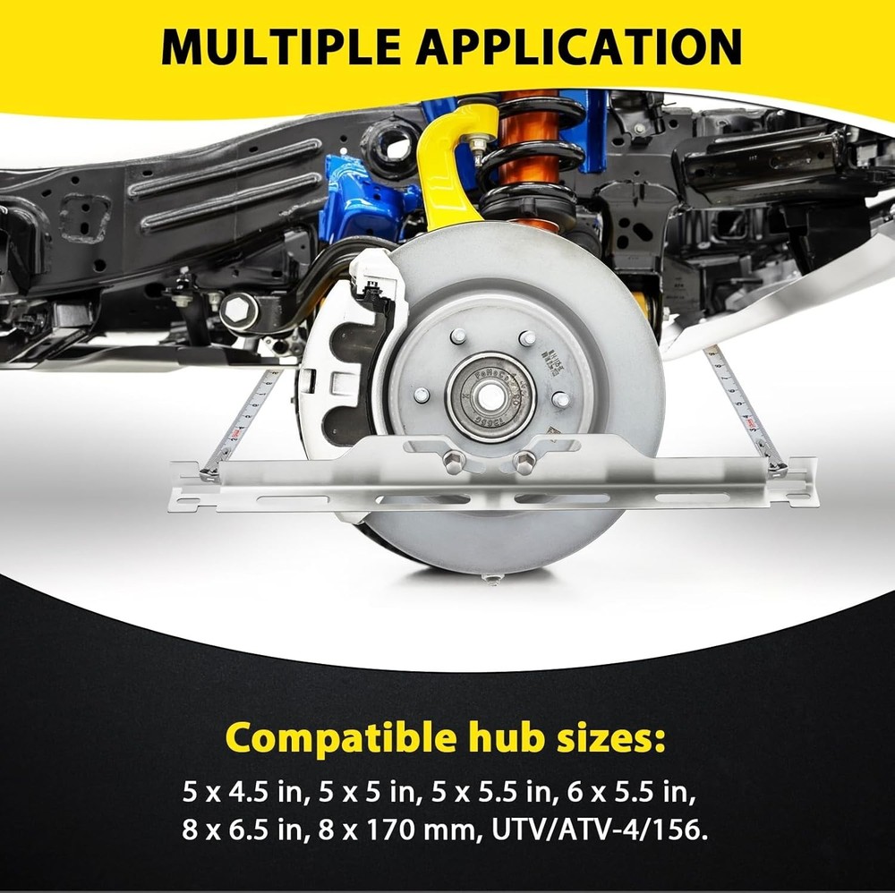 Accurate Wheel Alignment Measurements Tool Heavy Duty Toe Alignment Tool Plates