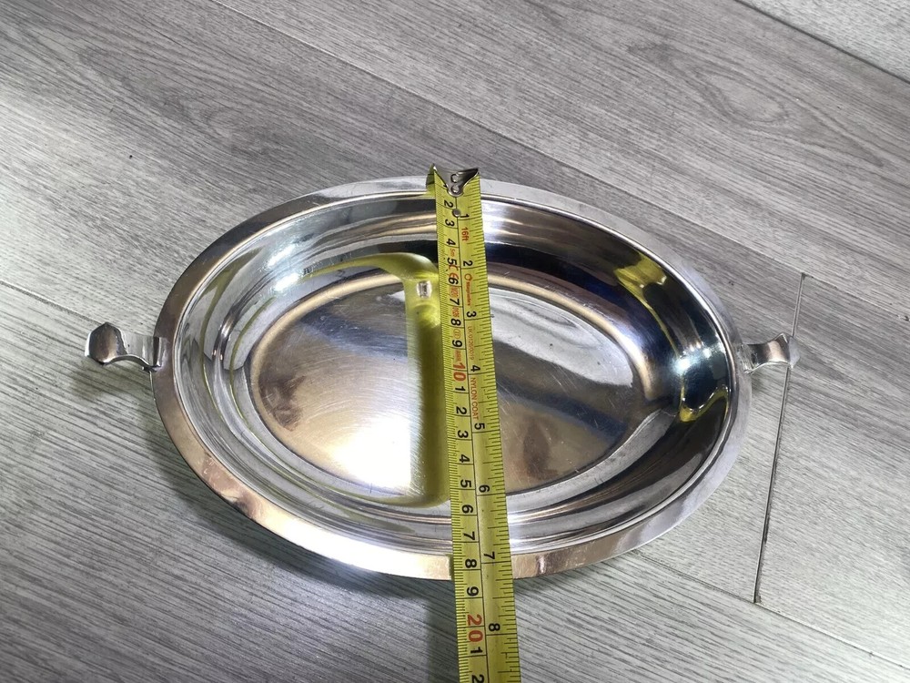 Silver Plated Entrée / Serving Dish Vintage
