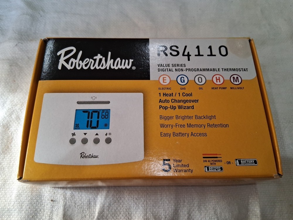Robertshaw RS4110 Thermostat