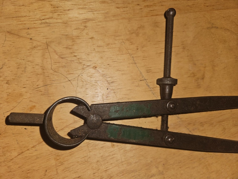 Vintage 10-inch Spring Divider or Caliper