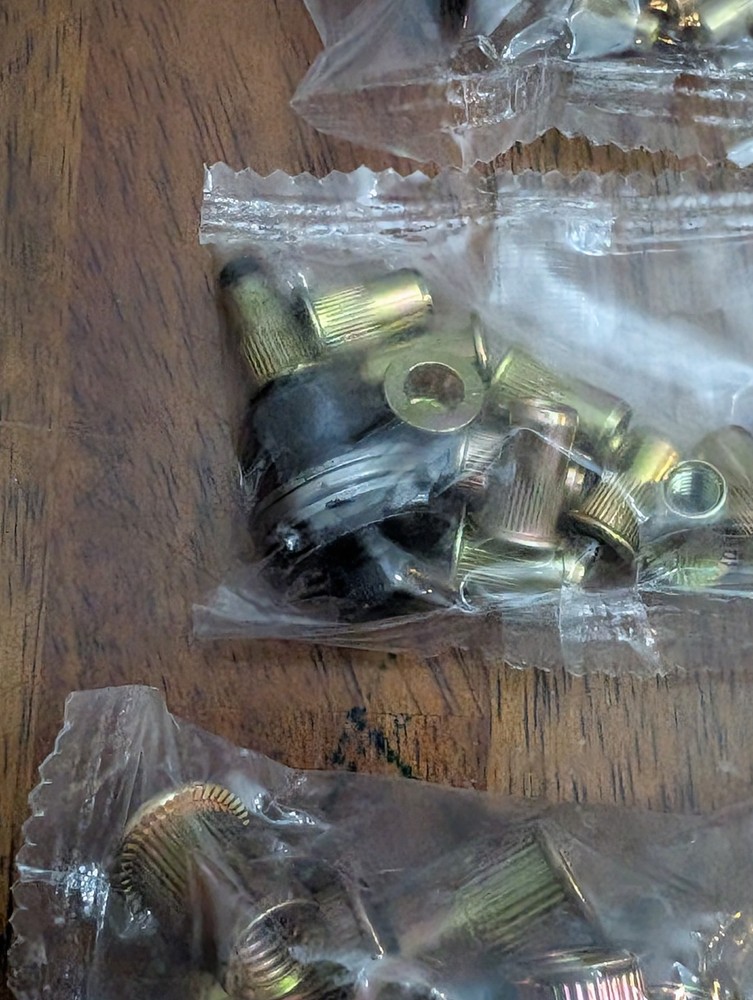 Rivnut Nutsert Installation Tool Drill Adapter Rivet Nut Setter w Hardware Lot