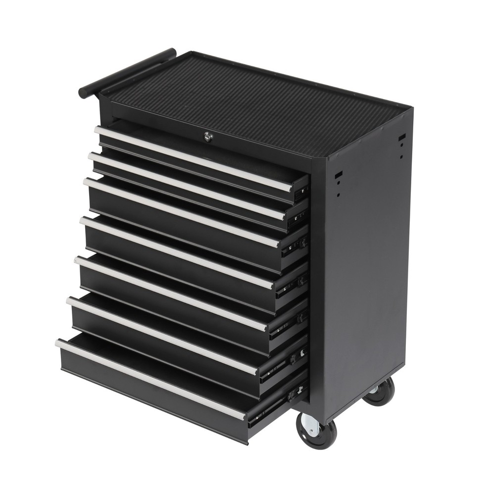 HYCHIKA Rolling Tool Chest with 7-Drawer Tool Box with Wheels Multifunctional To