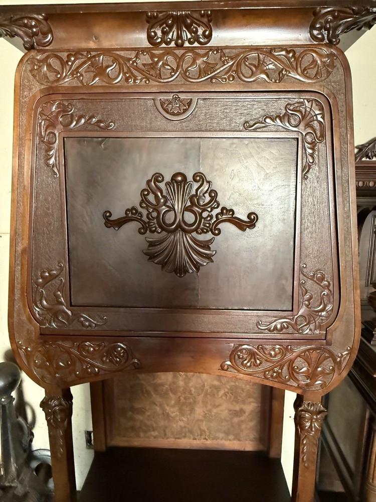 antique secretary desk drop front