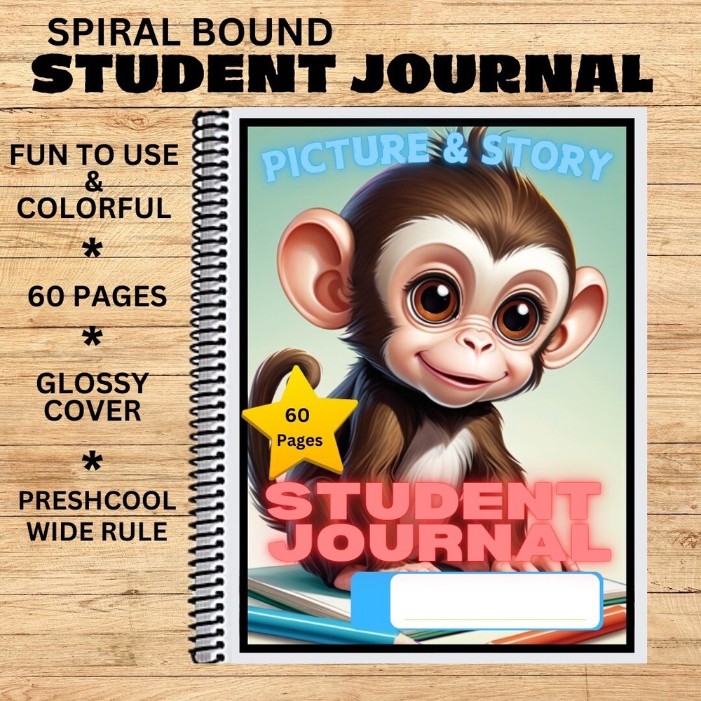 Story Journals - Wide Rule - Student Journal  #JS5