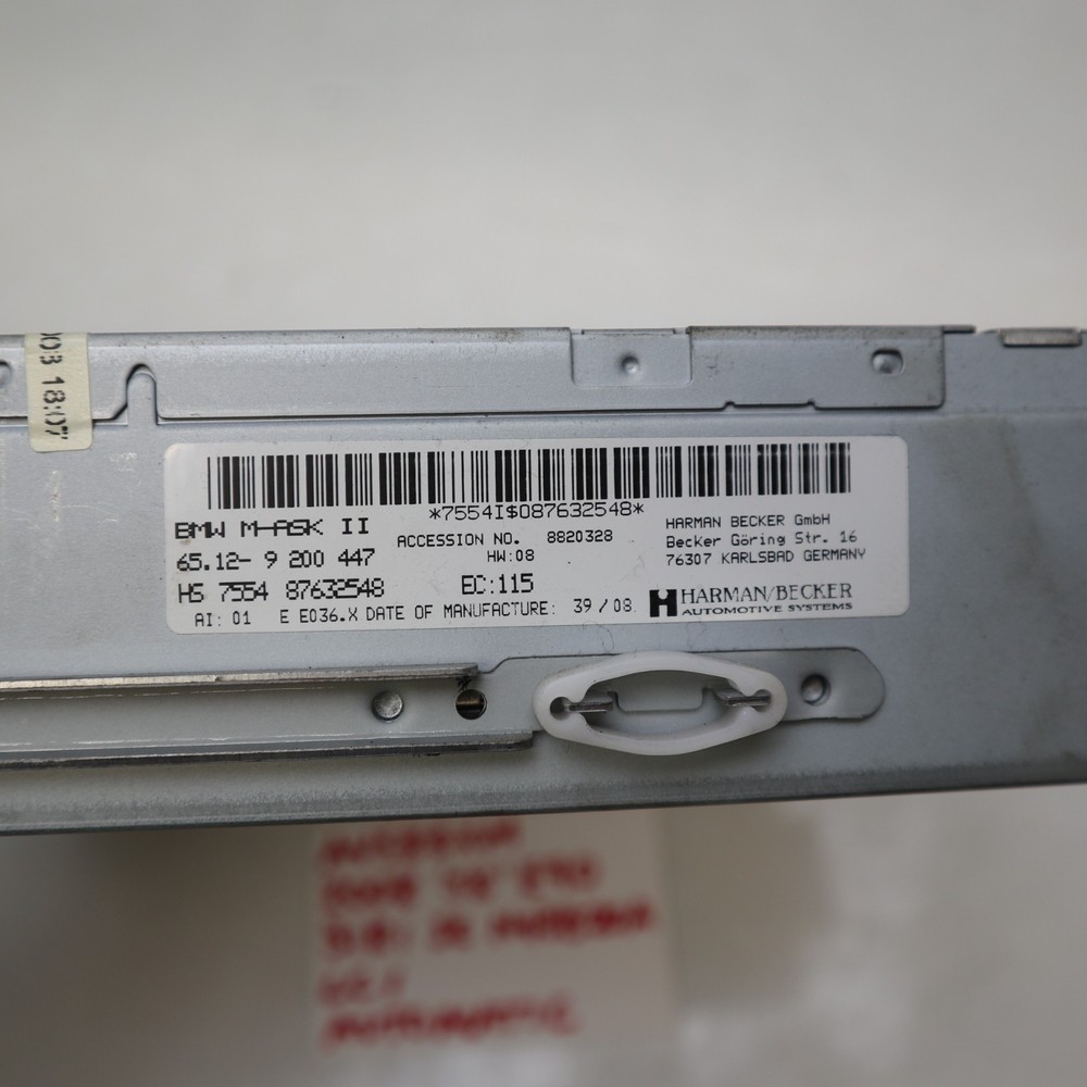 BMW 1 3 Series E81 E87 E90 E91 Navigation M-ASK II System Controller 9200447