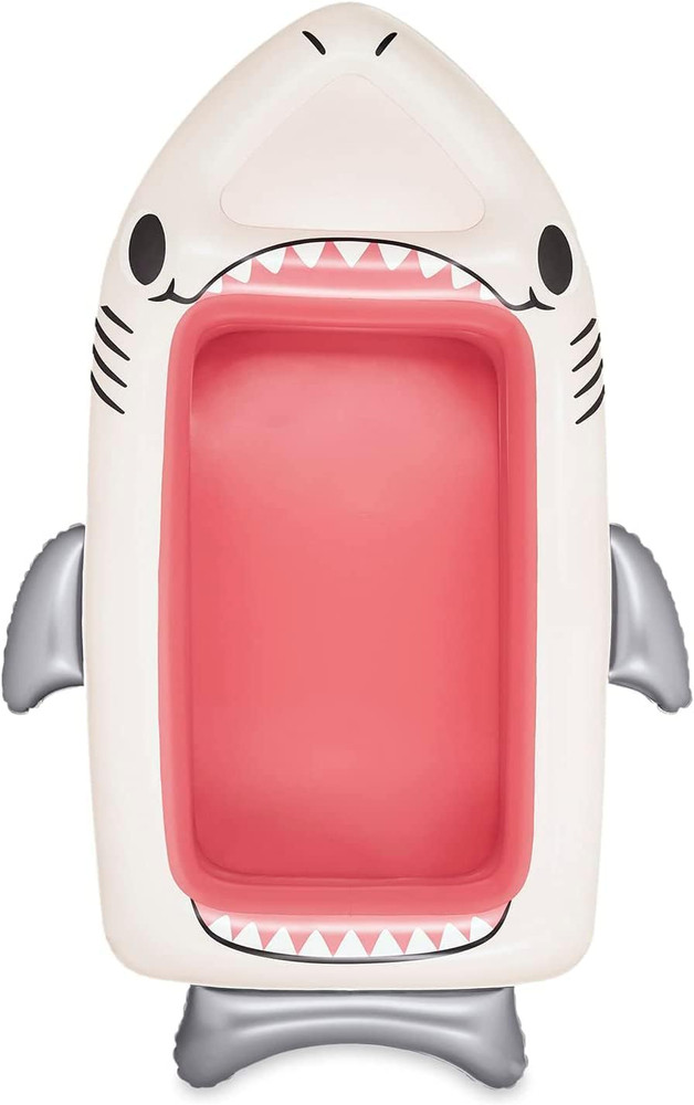 10 Ft Long Big Jaws Inflatable Pool