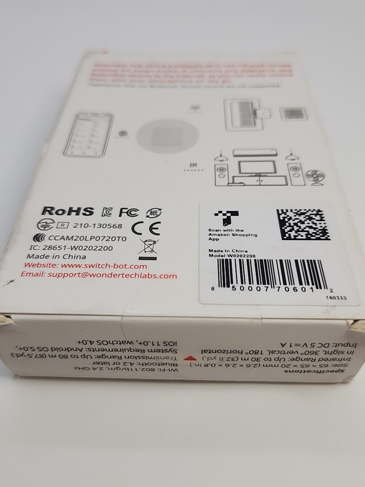 SwitchBot Hub Mini Wi-Fi Connection