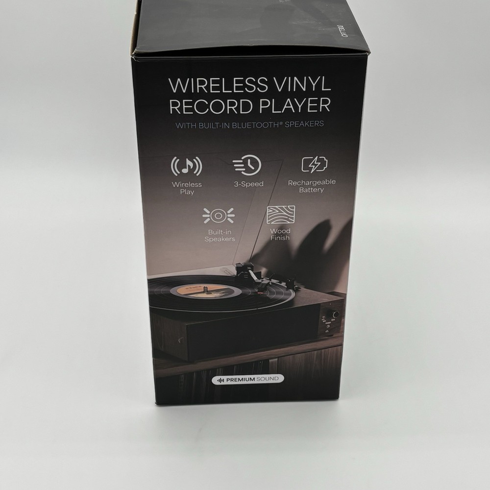 Core Innovations CRTT300 Bluetooth Record Player Turntable – Powers On – Skips
