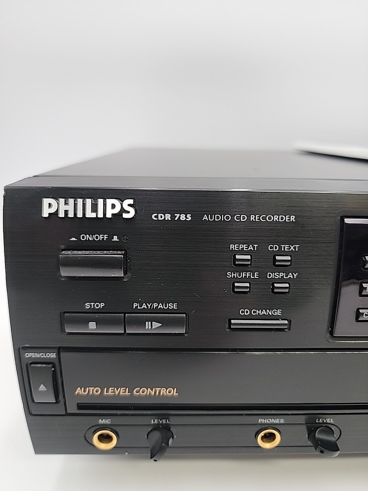 Philips CDR 785 CDR785/17 3CD Changer + CD-R Recorder