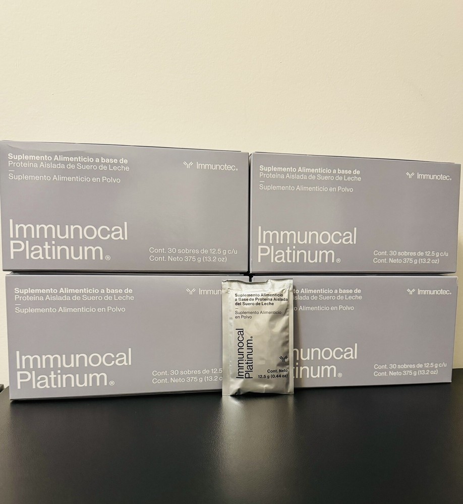 immunotec immunocal platinum 4 Boxes