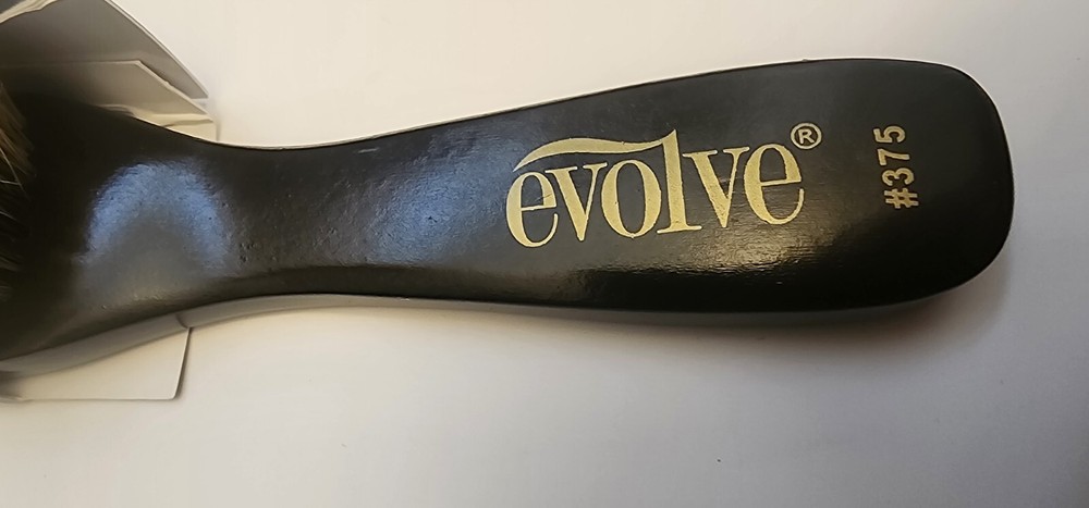 Firstline - Evolve - Boar Styling Brush - Smooth & Style - Dark Handle - NEW