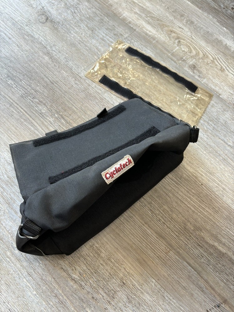Cyclotech Bicycle Front Handlebar Bag Black