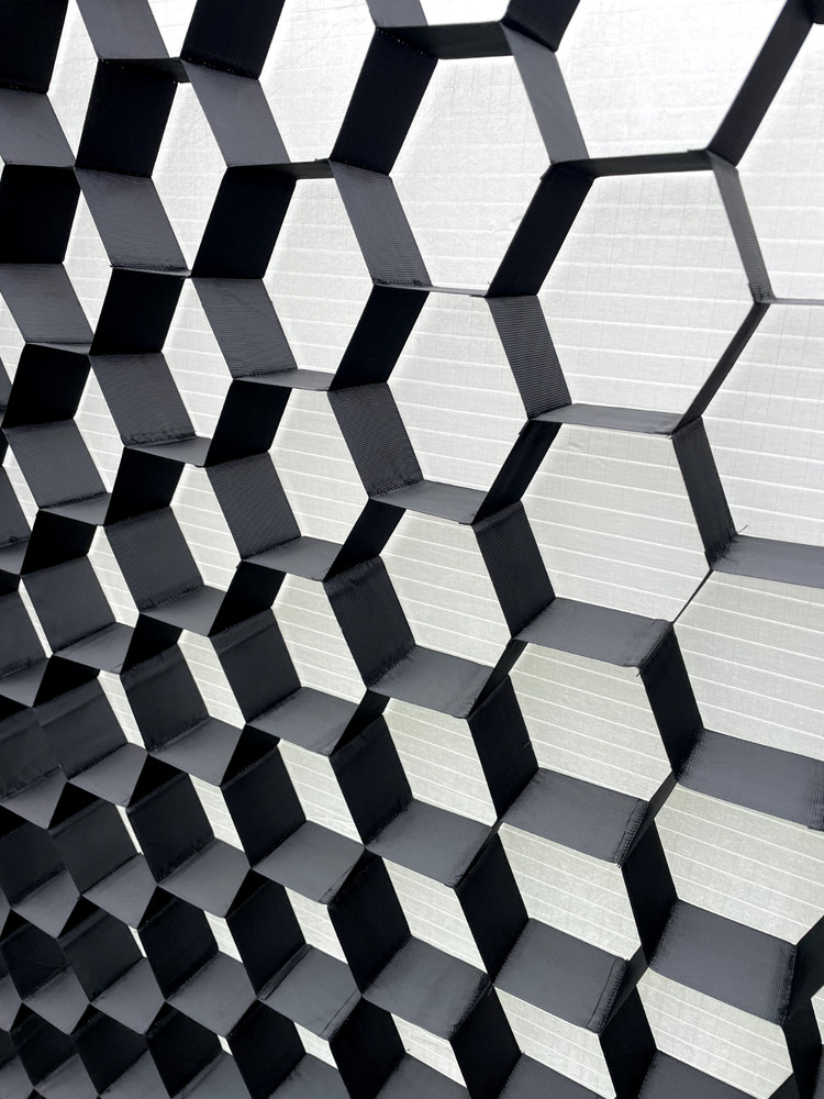 6' x 6' - 40 Degree Hexo Control Grid Soft Egg Crate ( LCD )