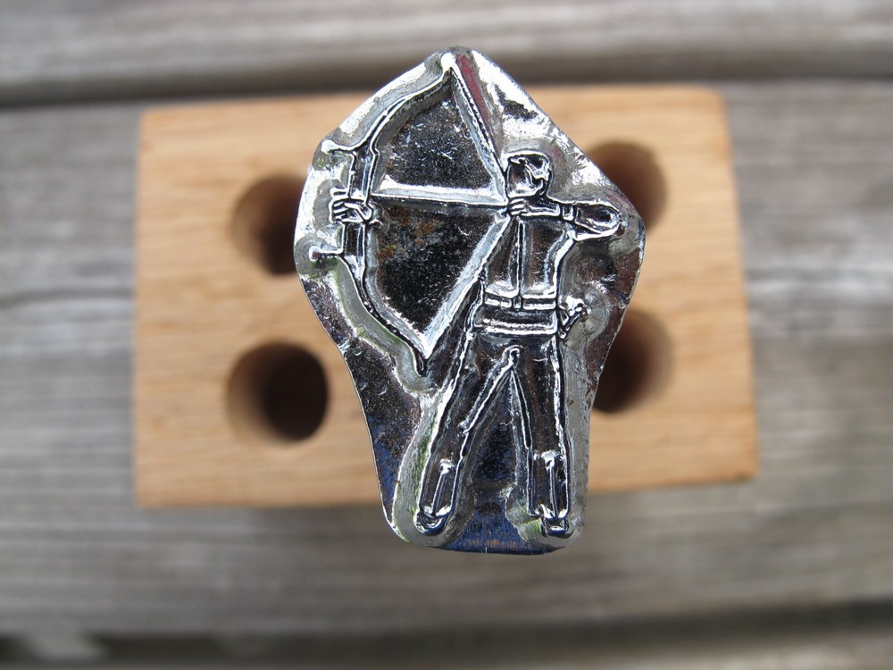 Baron Tool Competition Olympic Archer Leather Working Full Handle Stamping Tool