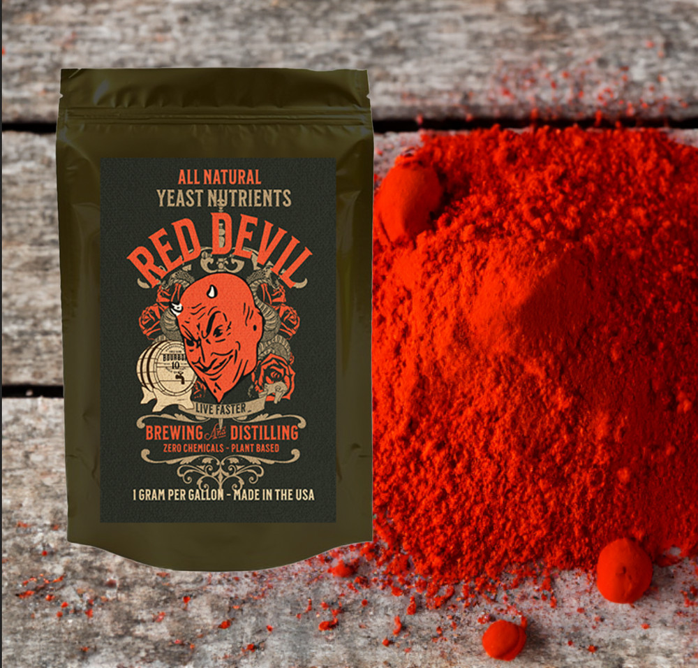 Yeast Nutrient (Sugar Shine, Whiskey, Moonshine) RED DEVIL - Organic Yeast Boost