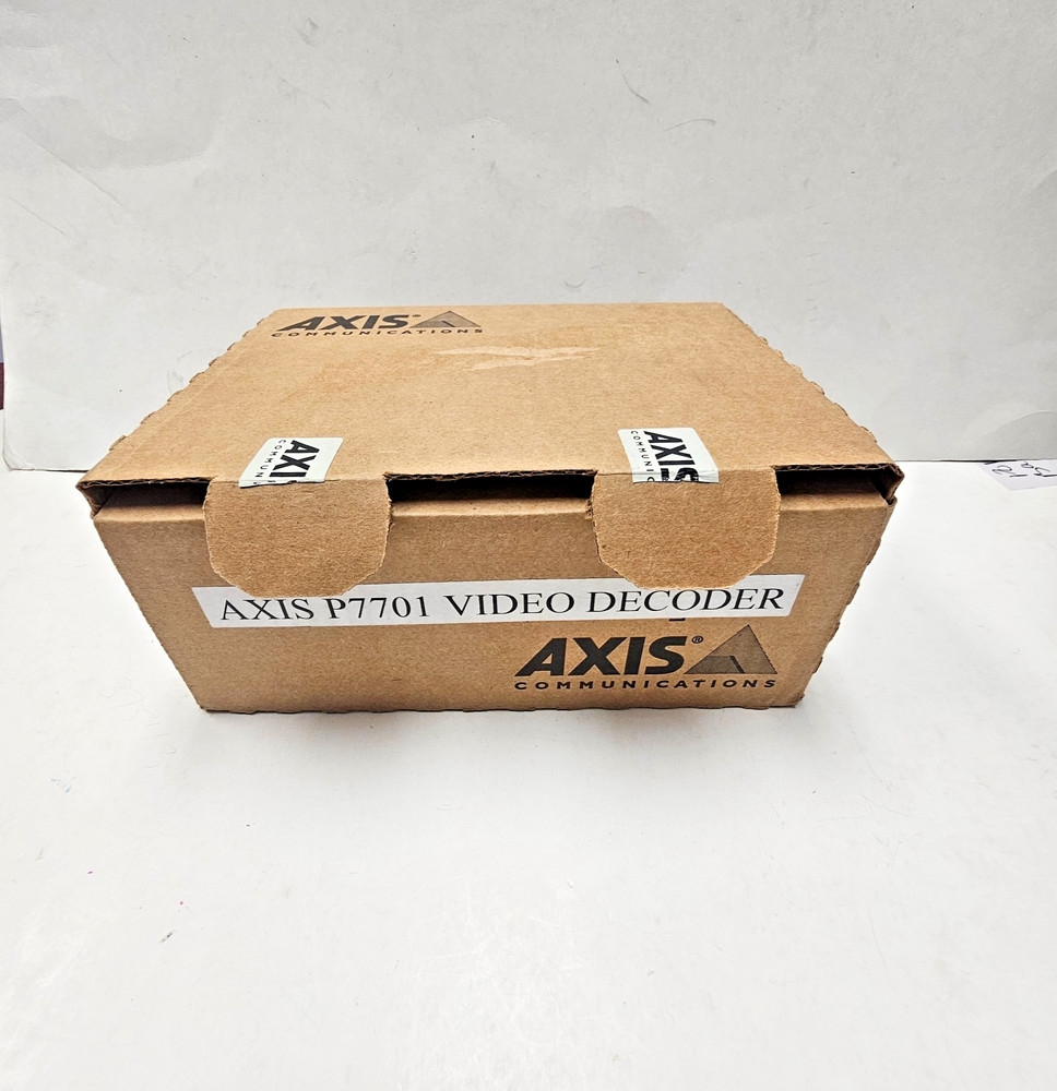 Axis P7701 P/N: 0319-004 P7701 Video Decoder NEW (Open Box)