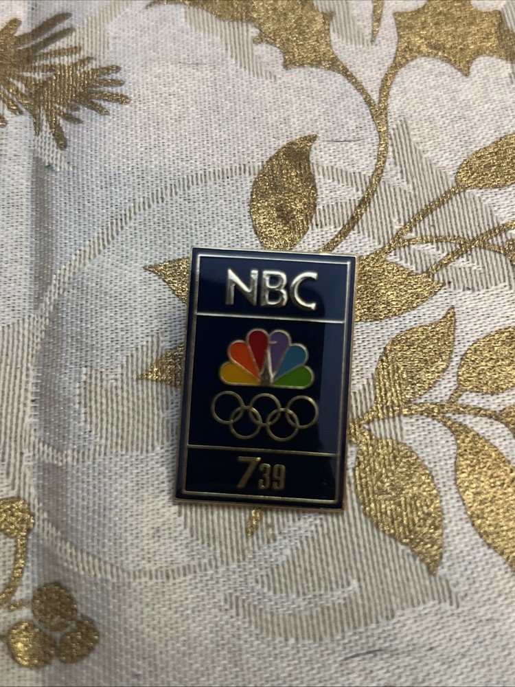 NBC Olympics 739 Souvenir Lapel Hat Pin
