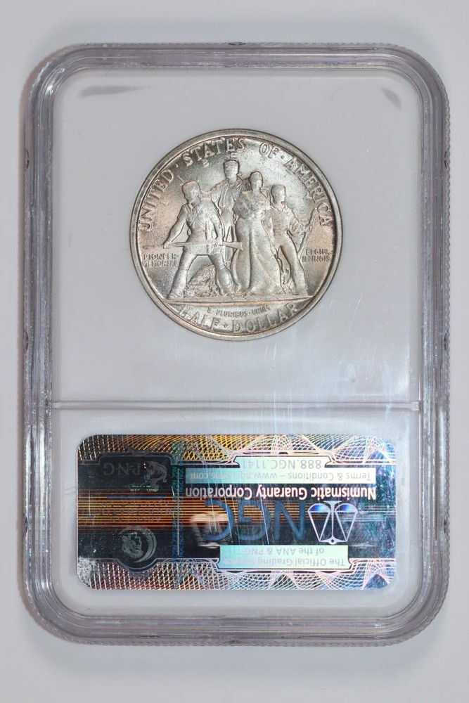 1936 ELGIN COMMEMORATIVE HALF DOLLAR NGC MS64