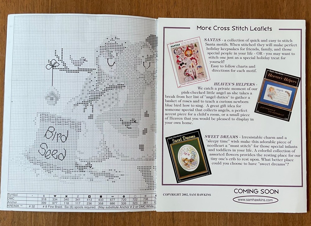 Sam Hawkins A Winter Welcome Cross Stitch Chart Snowmen