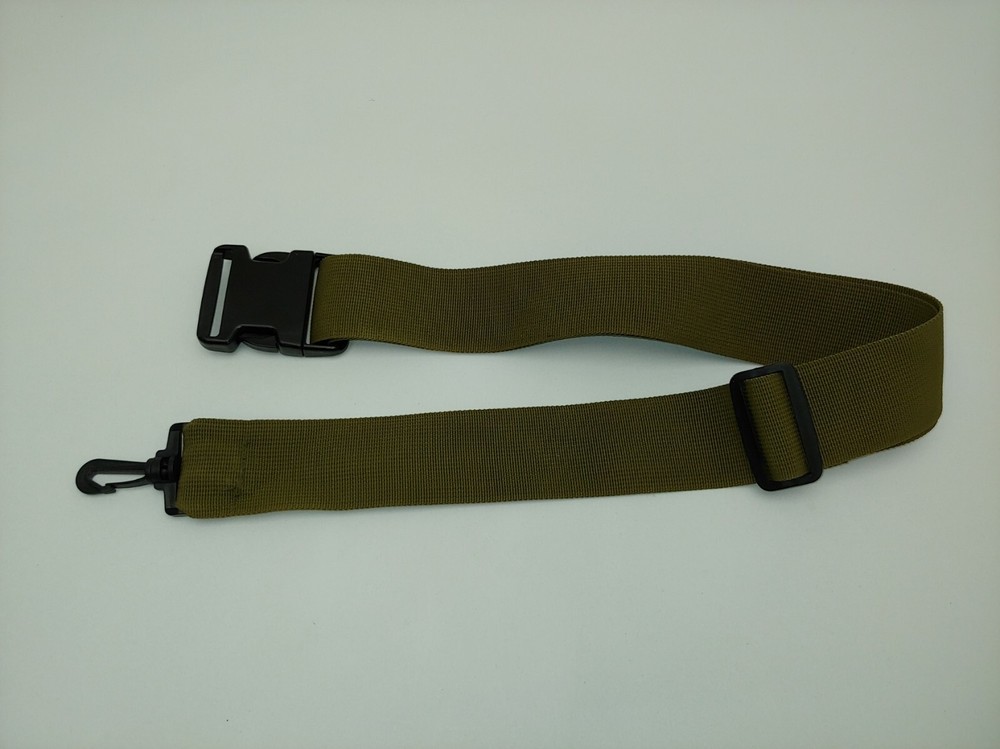 Green 2" Adjustable Shoulder Strap Snap & Quick Buckle Ends 24-44" Adjustment