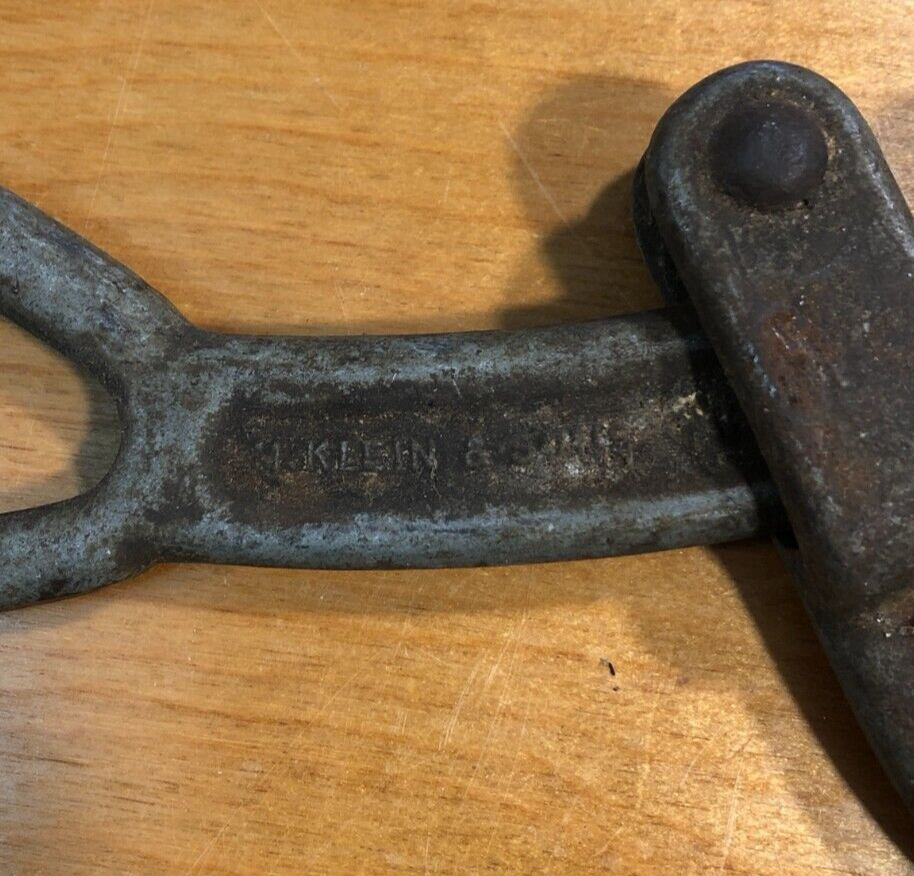 Vintage Klein Heavy Duty Wire Cable Puller/Gripper
