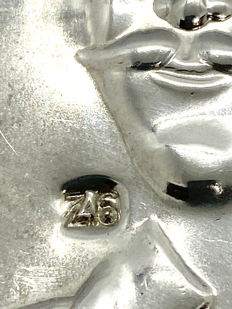Vintage 800 Silver Ornament