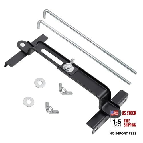 Adjustable Battery Hold Down, Universal Adjustable Battery Crossbar with J
