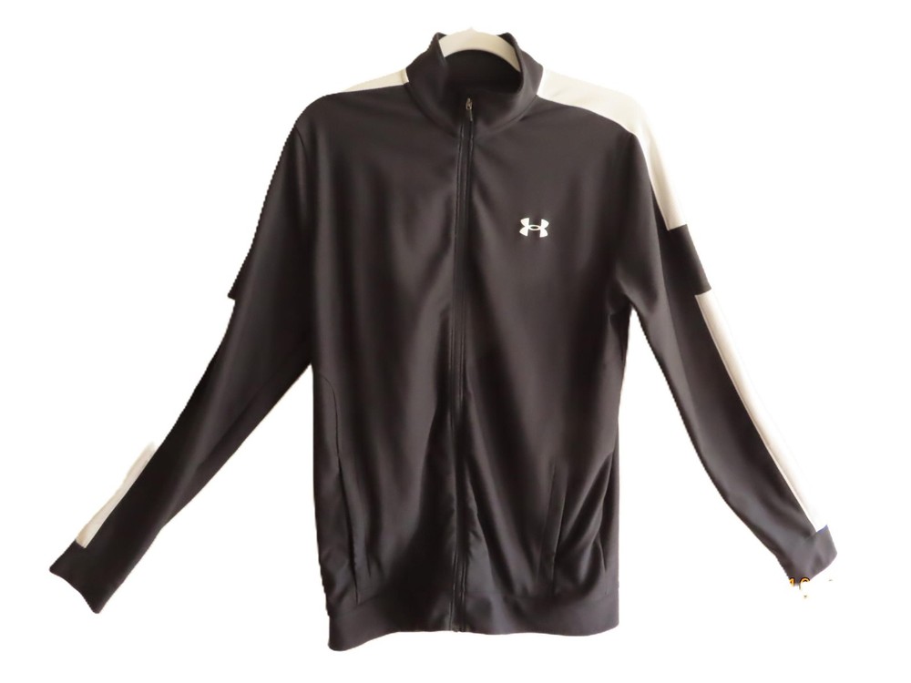 under armour track jacket medium= mens