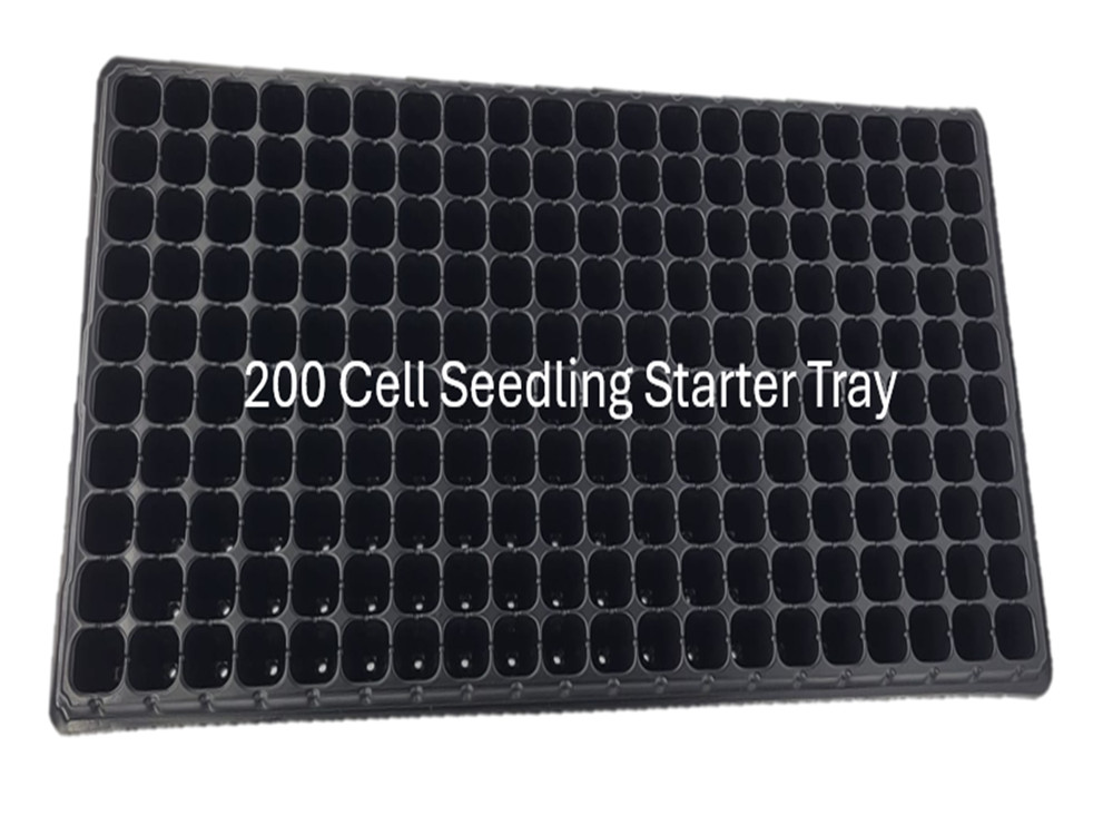 (10-Pack) 200 Cell Seedling Trays| Seed Starter Kit Plastic tray