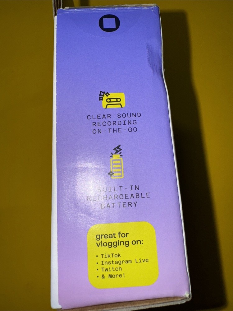 NORTH Wireless Microphone with Charger (USB-C)