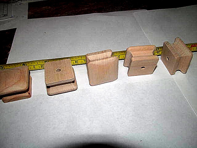 50 PIECES NEW UNFINISHED MAPLE 1 1/4" SQUARE WOOD CABINET KNOBS / PULLS KE