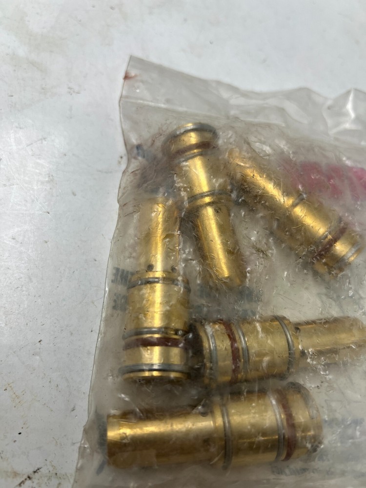 BAG OF 5-MAXWELD DIFFUSER HEAD ASSEMBLY THREADED, SZ 400 A, BRASS MW4435