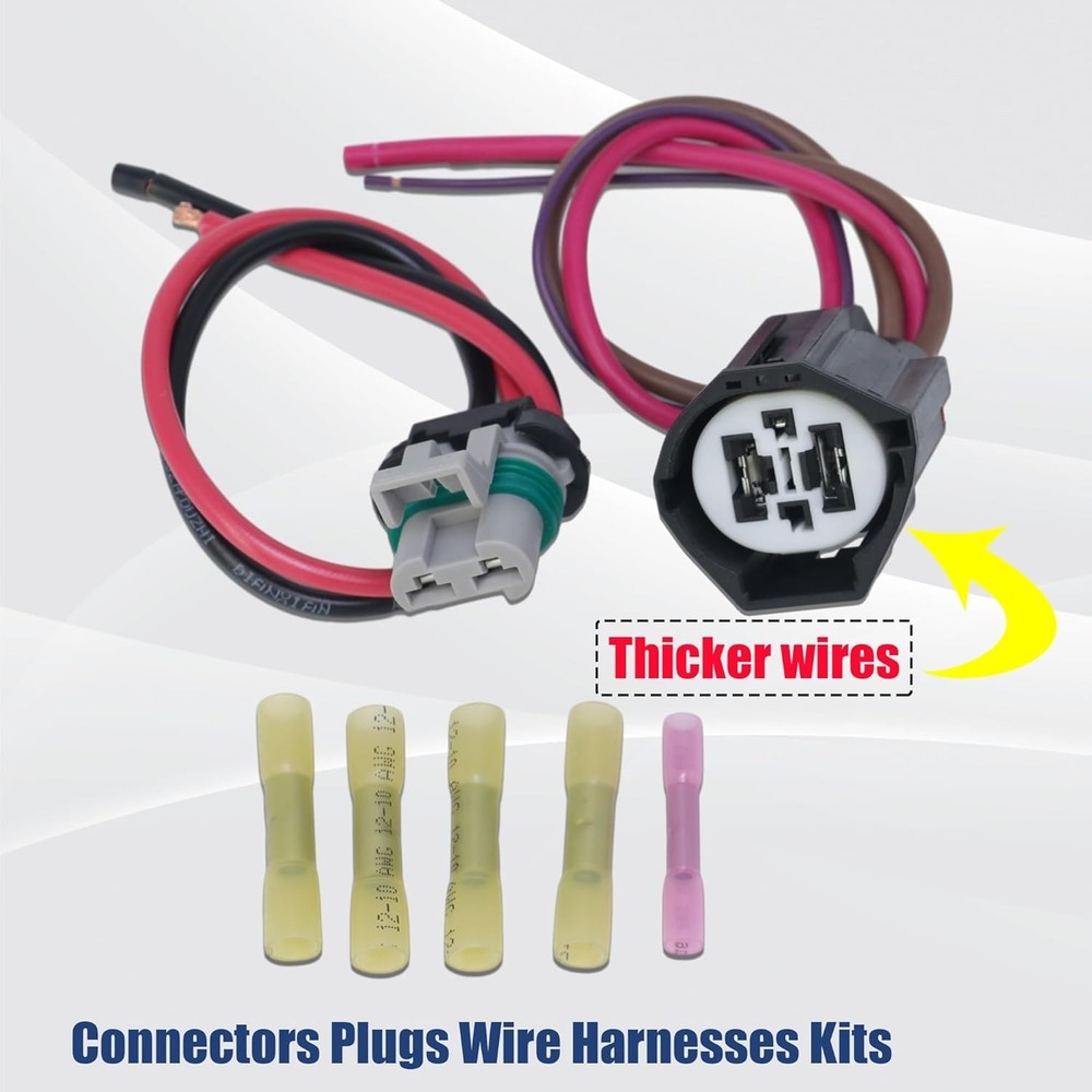 Cooling Fan Control Relay Module Connector Plug Wire Harness Connector