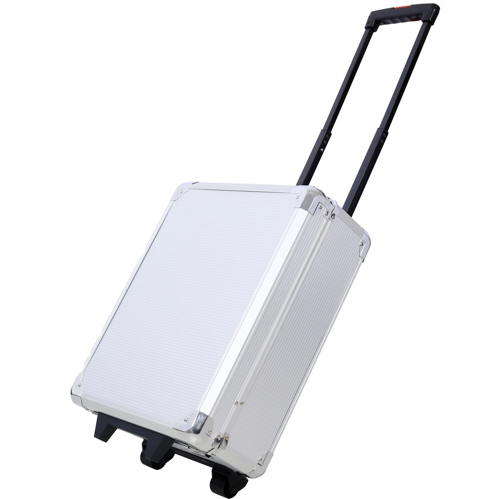 General Household Tool Kit with Rolling Tool Box, Tool Set Kit for Maintenance