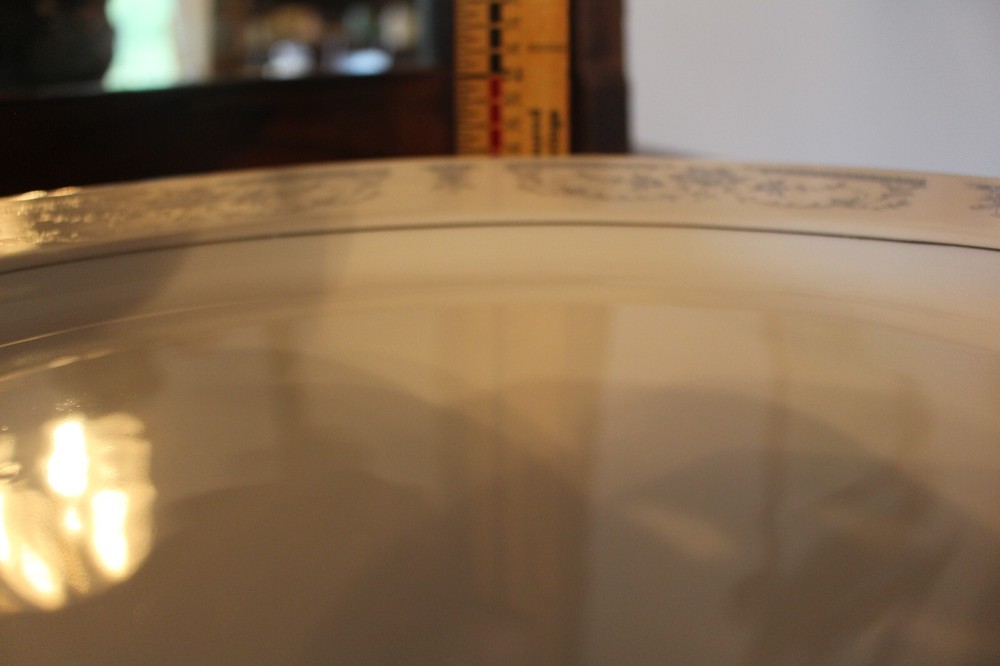 Sheffield Blue Whisper Fine China Medium Platter