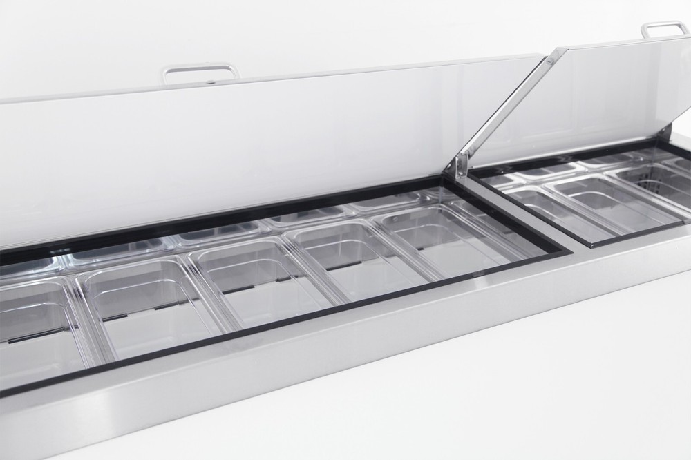 Polarman 67″ Pizza Prep Table with 2 Doors PLM-P67S
