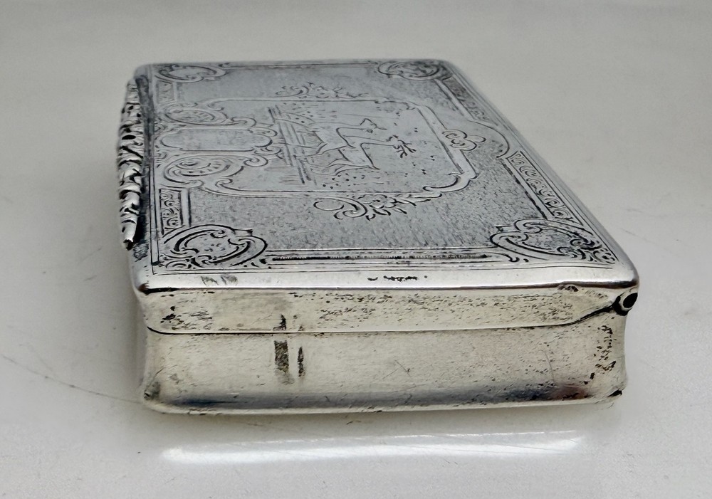 1853 Austria .812 Silver Snuff Box - 96509