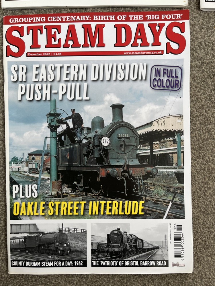 Steam Days Magazine, 2022, 7x Misc Issues,