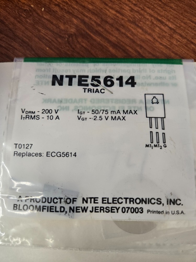 NTE5614 TRIAC