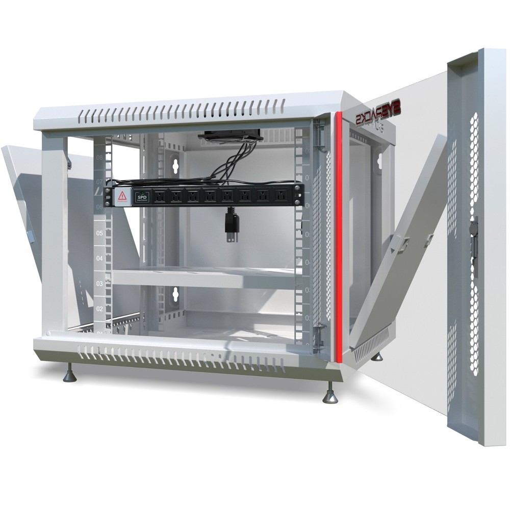 9U Sysracks Wall Mount IT Data Network Server Rack Cabinet Enclosure 24" Depth