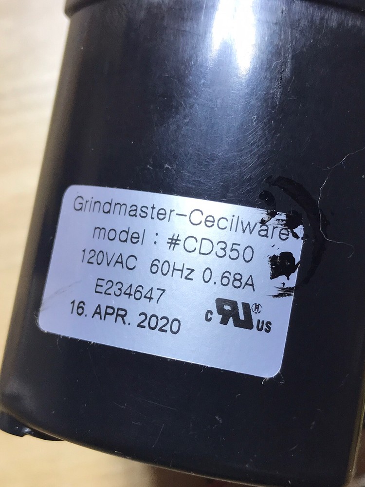 Grindmaster Cecilware CD350 Whipper Replacement Motor